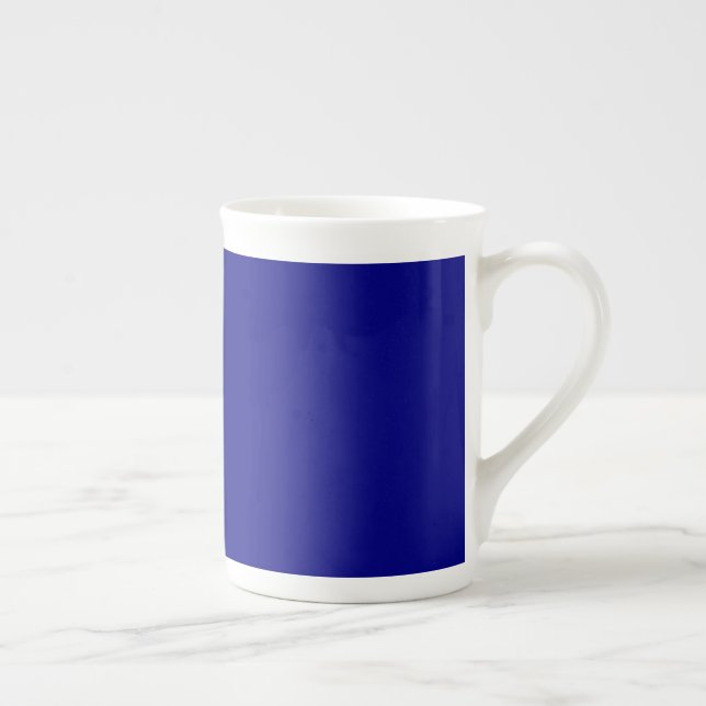 Navy Blue Prozellantasse (Rechts)