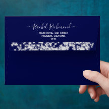 Navy Blue Silver Rose Schmetterlinge Quinceanera