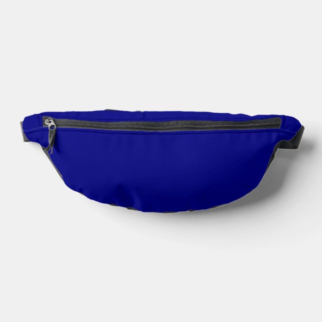 Navy Blue Solid Color Bauchtasche (Ablage )