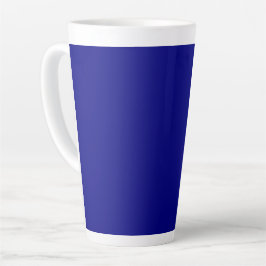 Navy Blue Solid Color | Classic | elegant Milchtasse
