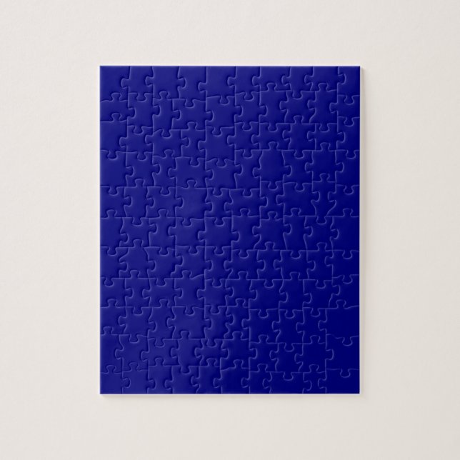 Navy Blue Solid Color | Classic | elegant Puzzle (Vertikal)