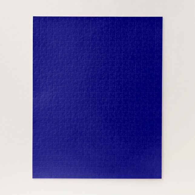 Navy Blue Solid Color | Classic | elegant Puzzle (Vertikal)