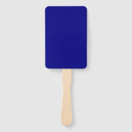Navy Blue Solid Color Fächer