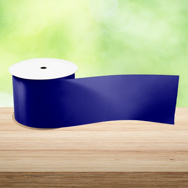 Navy Blue Solid Color Satinband (Von Creator hochgeladen)