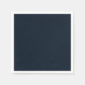 Navy Blue Solid Color Serviette
