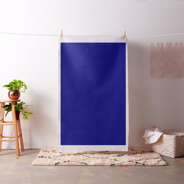 Navy Blue Solid Color Stoff (Beispiel)