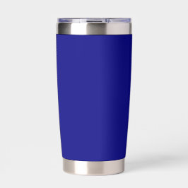 Navy Blue Solid Color Thermobecher