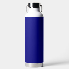 Navy Blue Solid Color Trinkflasche