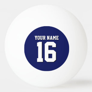 Navy Blue Sports Jersey Team Jersey Tischtennisball