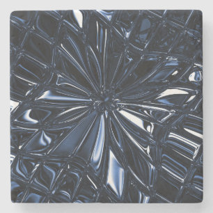 Navy-Blue-Stein-Koaster Steinuntersetzer