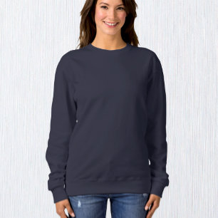 Navy Blue Sweatshirt / Anpassen
