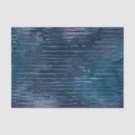 Navy Blue und Aquamarin Striping Muster Seidenpapier