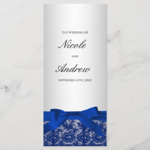Navy Blue und Silver Lace Programm