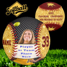 Navy Blue und Vegas Gold, Foto Softball