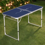 Navy Blue und White Modern Monogram Beer Pong Tisch<br><div class="desc">Unsere Navy Blue and White Modern Monogram Collection: Erhöhen Sie Ihre Wohngestaltung mit unserer ausgeklügelten Kollektion, die ein zeitgenössisches Marineblau-Farbschema bietet. Jedes Stück ist sorgfältig gefertigt, um Eleganz und Stil zu entfesseln, um jedem Zimmer eine Touch modernen Flairs hinzuzufügen. Egal ob Sie mit Monogramm Kissen, personalisierte Wandkunst oder elegantes Küchenzubehör...</div>