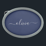 Navy Blue und White Modern Monogram Ovale Gürtelschnalle<br><div class="desc">Unsere Navy Blue and White Modern Monogram Collection: Erhöhen Sie Ihre Wohngestaltung mit unserer ausgeklügelten Kollektion, die ein zeitgenössisches Marineblau-Farbschema bietet. Jedes Stück ist sorgfältig gefertigt, um Eleganz und Stil zu entfesseln, um jedem Zimmer eine Touch modernen Flairs hinzuzufügen. Egal ob Sie mit Monogramm Kissen, personalisierte Wandkunst oder elegantes Küchenzubehör...</div>