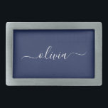 Navy Blue und White Modern Monogram Rechteckige Gürtelschnalle<br><div class="desc">Unsere Navy Blue and White Modern Monogram Collection: Erhöhen Sie Ihre Wohngestaltung mit unserer ausgeklügelten Kollektion, die ein zeitgenössisches Marineblau-Farbschema bietet. Jedes Stück ist sorgfältig gefertigt, um Eleganz und Stil zu entfesseln, um jedem Zimmer eine Touch modernen Flairs hinzuzufügen. Egal ob Sie mit Monogramm Kissen, personalisierte Wandkunst oder elegantes Küchenzubehör...</div>
