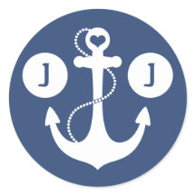 Navy Blue und White Naugram