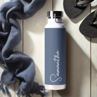 Navy Blue und White Personalisiert