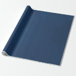Navy Blue Watercolor Geschenkpapier<br><div class="desc">Navy Aquarell Waschpapier.</div>