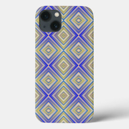 Navy Blues Alternative Diamond Pattern Case-Mate iPhone Hülle