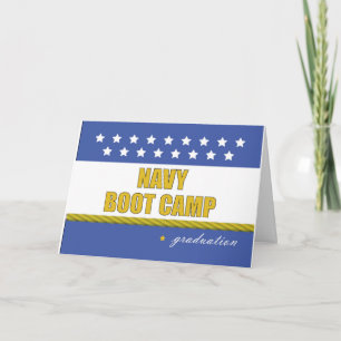 Navy Boot Camp Abschluss Karte