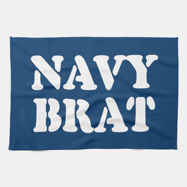 NAVY BRAT GESCHIRRTUCH (Horizontal)