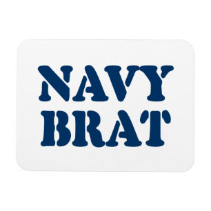 NAVY BRAT MAGNET