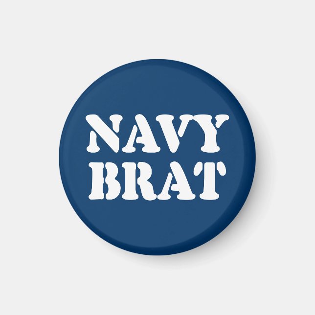 NAVY BRAT MAGNET (Vorne)