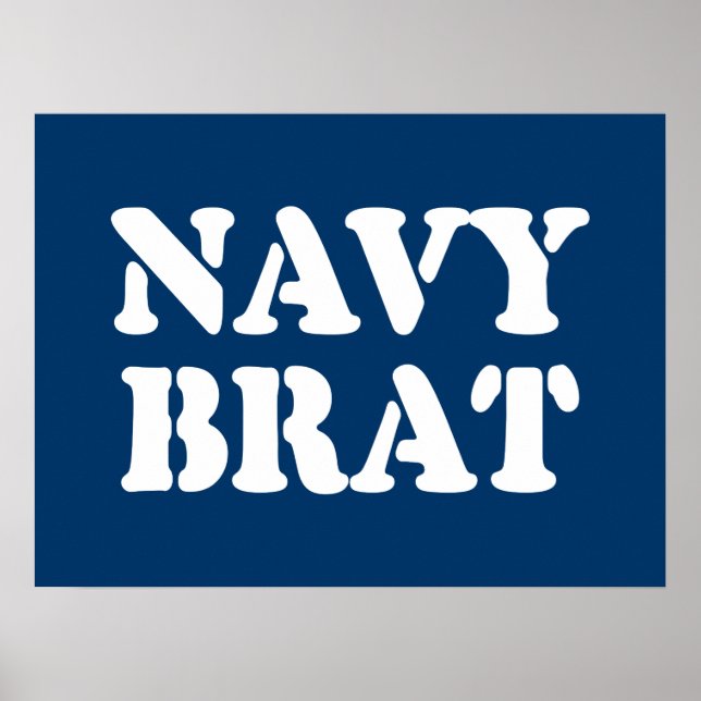 NAVY BRAT POSTER (Vorne)