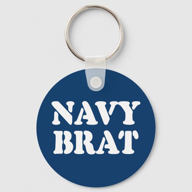NAVY BRAT SCHLÜSSELANHÄNGER (Vorderseite)