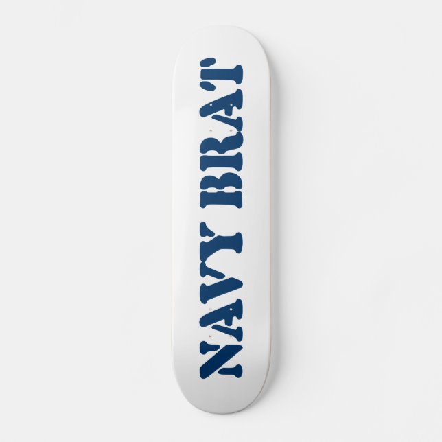 NAVY BRAT SKATEBOARD (Vorderseite)