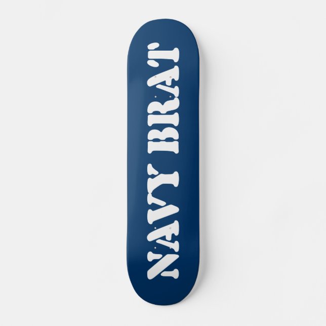 NAVY BRAT SKATEBOARD (Vorderseite)