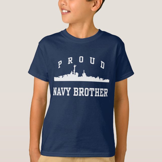 Navy Brother T-Shirt (Vorderseite)