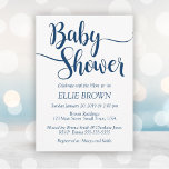 Navy Buffalo Kariert einfache Babydusche Einladung<br><div class="desc">Feiern Sie mit der Mutter-to-be mit dieser Simple Baby Shower Einladung mit einem Navy und weißen Büffel kariert zurück. Das Navy und Weiß-Farbschema behalte es einfach und dennoch elegant. Fügen Sie Ihre Informationen unten hinzu,  um es zu Ihrer eigenen,  einzigartigen Einladung zu machen.</div>