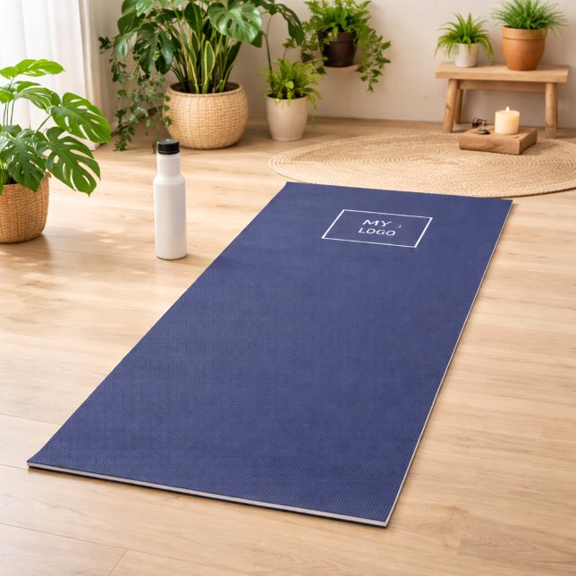 Navy Business Logo Studio Yogamatte (Von Creator hochgeladen)