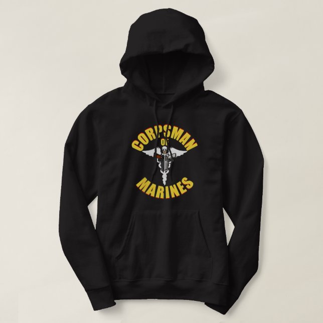 Navy Corpsman Veteran Hoodie (Design vorne)
