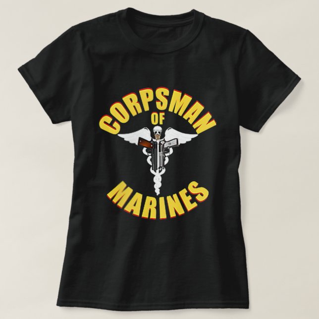 Navy Corpsman Veteran T-Shirt (Design vorne)