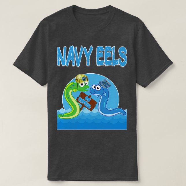 Navy Eels T-Shirt (Design vorne)