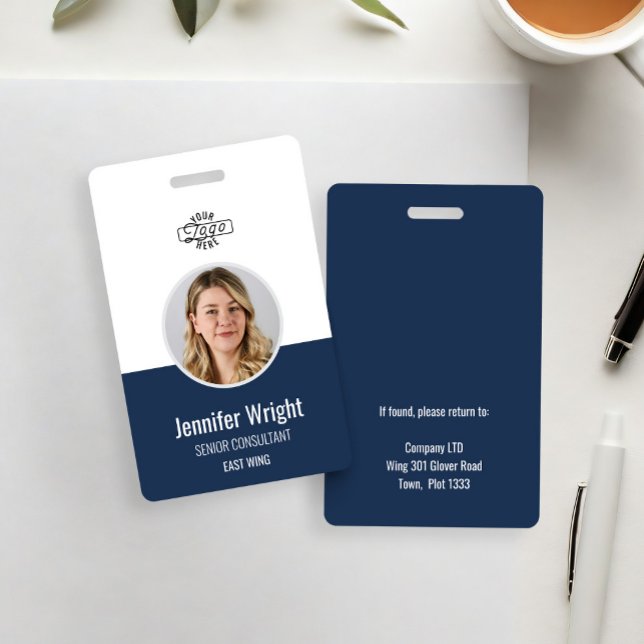 Navy Employee Photo ID Company Badge Ausweis (Von Creator hochgeladen)