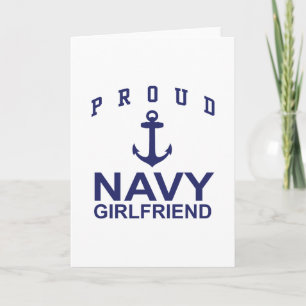 Navy Girlfriend Karte