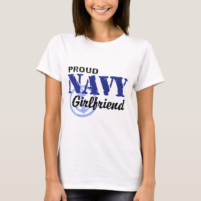 Navy Girlfriend T-Shirt (Vorderseite)