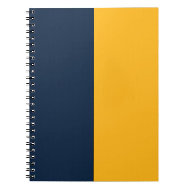 Navy & Gold CUSTOM Notizblock (Vorderseite)