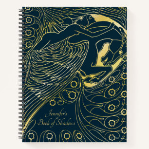 Navy Gold Goddess Psyche Buch Schatten