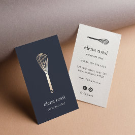 Navy & Gold Whisky | Koch Catering Bäckerei Visitenkarte