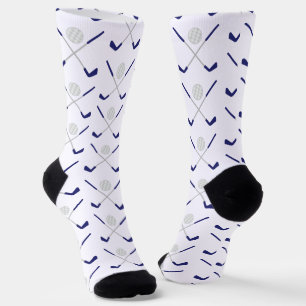 Navy Golf Clubs Mustersocken Socken