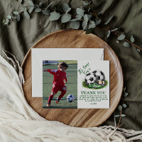 Navy Green Soccer Kids Watercolor Foto