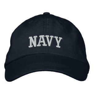 NAVY Hat Bestickte Kappe