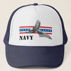 Navy Hat Truckerkappe