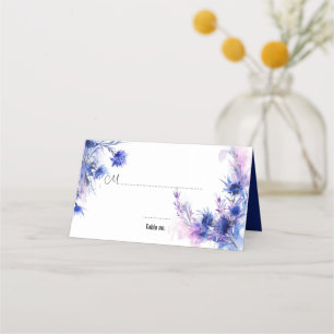 Navy in 💙 Cornflower Reverie Platzkarte